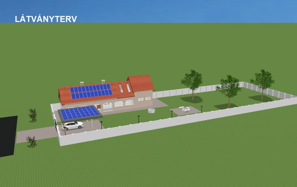 abádszalók családi ház terv