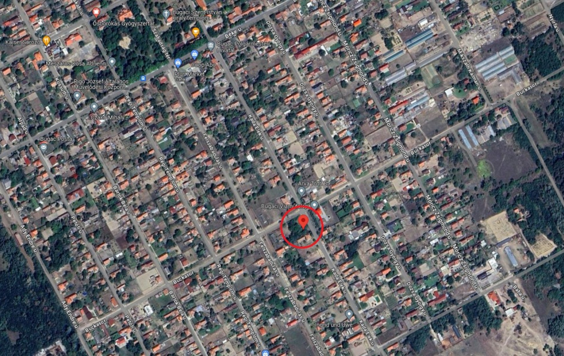 bugac építési telek