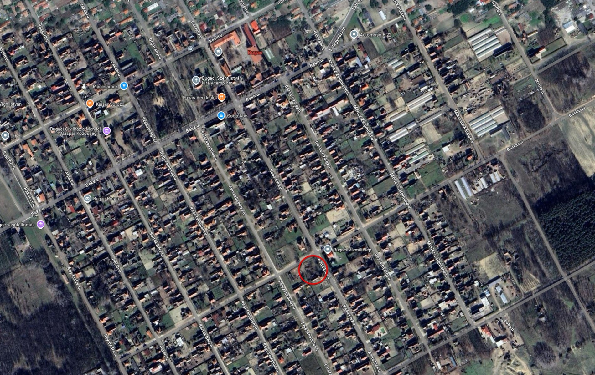 bugac építési telek