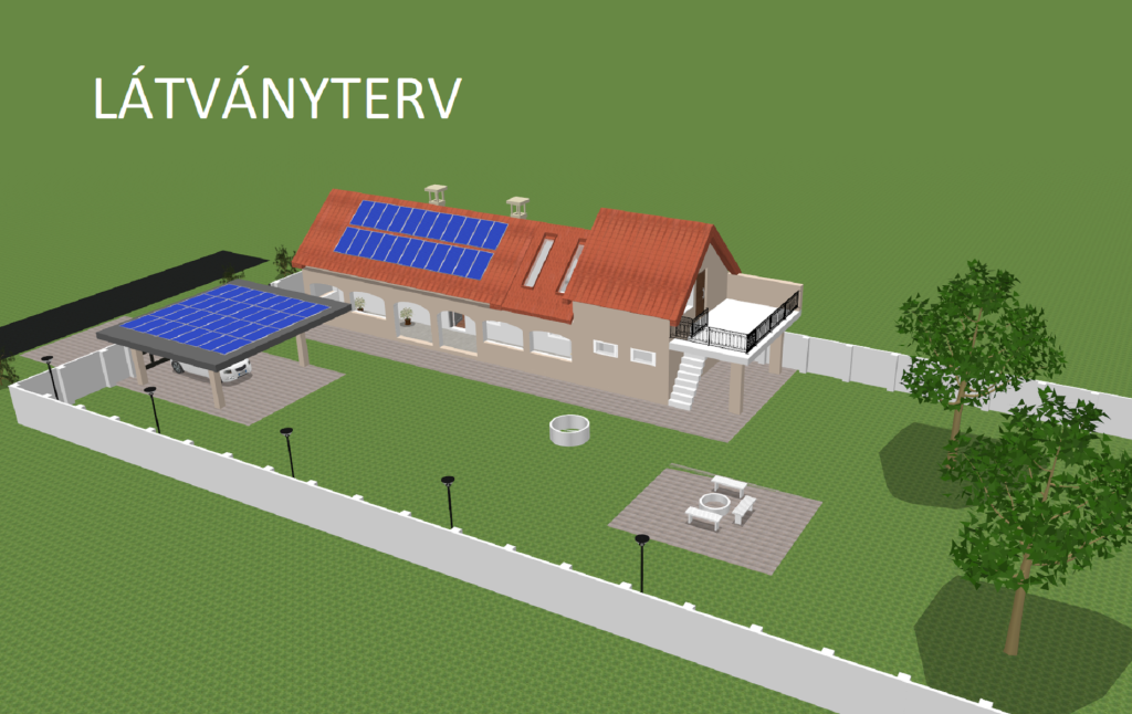 abádszalók családi ház terv