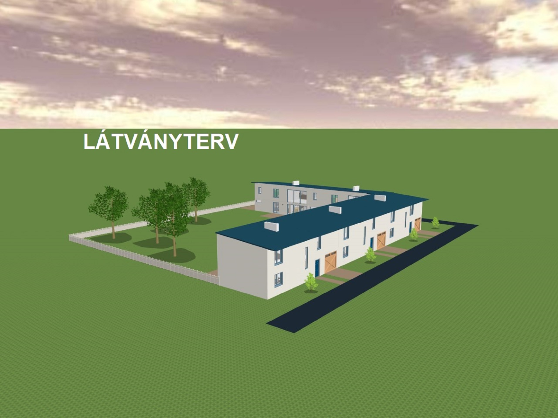 bugac építési telek látványterv 1